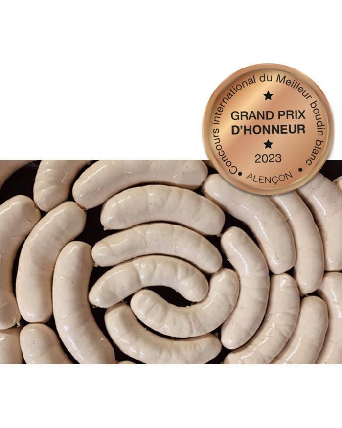 Boudin blanc nature (Prix d'Honneur international 2025)