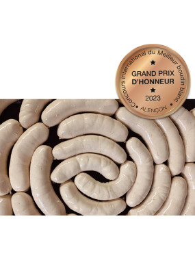 Boudin blanc nature (Prix d'Honneur international 2025)