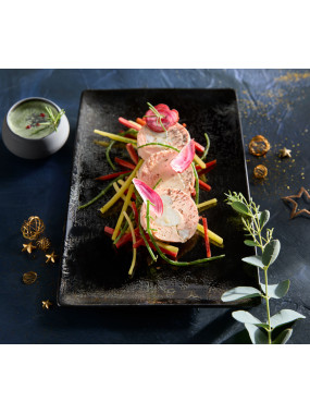 Dos de cabillaud, sauce safran