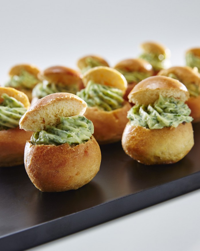 Mini brioches aux escargots (A réchauffer) 15 pièces