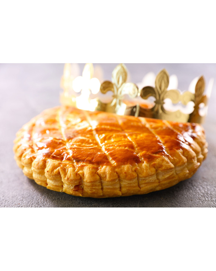 Galette au boudin blanc et pommes caramélisées 4 personnes (à réchauffer)