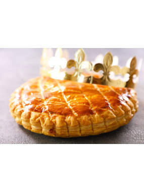 Galette au boudin blanc et pommes caramélisées 4 personnes (à réchauffer)