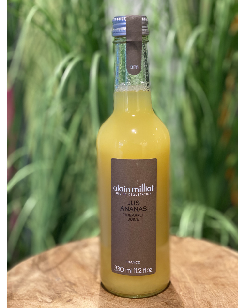 Jus de dégustation Alain Milliat - Ananas 33cl | André Desmis Traiteur